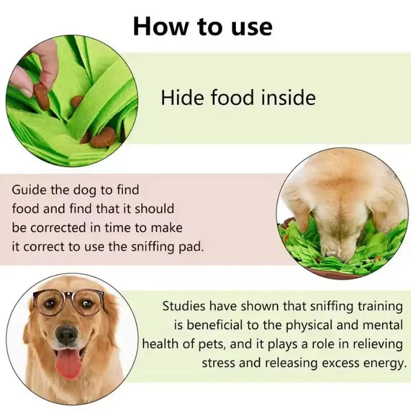 Snuffle Mat-Nosework Feeding Mat for Dogs